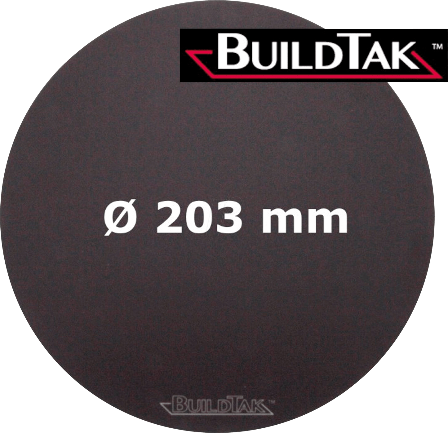 BuildTak 3D Druckoberfläche ø 203 mm