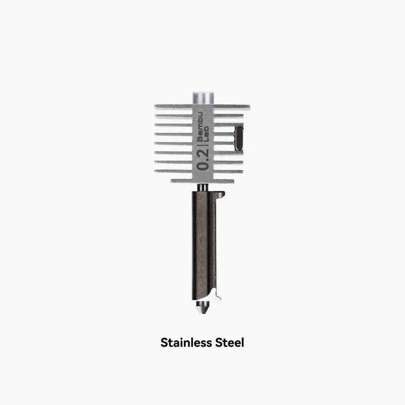 Bambu Lab Hotend mit Düse Chromstahl 0.2mm A1 Serie