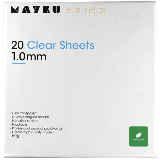 Mayku Folien PETG transparent 1mm 20Stk.