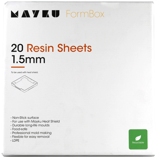 Mayku Folien LDPE nature 1.5mm 20Stk.