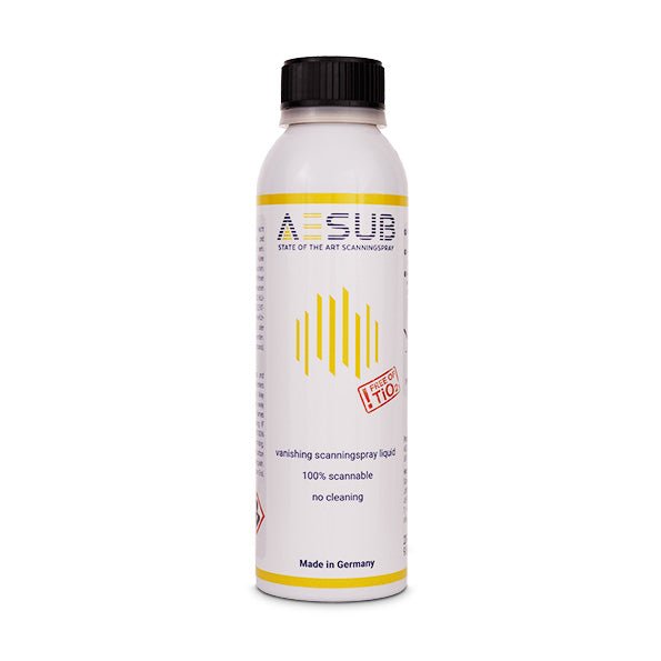 AESUB Scanningspray Airbrush - Lösung gelb 200ml - 3D - Store.ch