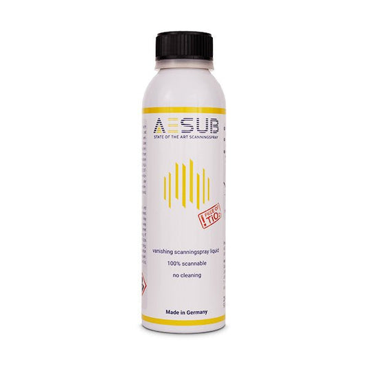 AESUB Scanningspray Airbrush - Lösung gelb 200ml - 3D - Store.ch