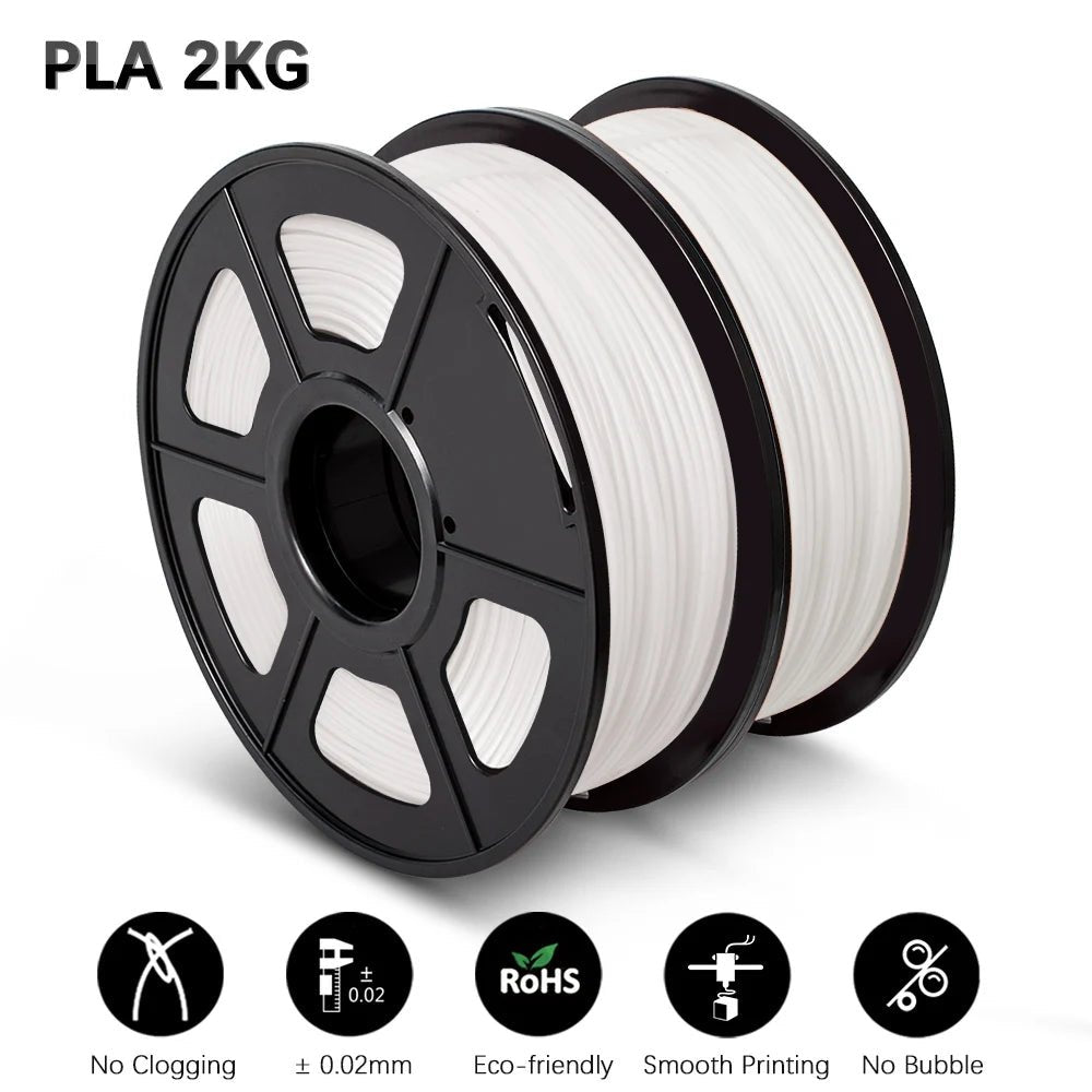 Sunlu Filament - PLA / PETG / TPU / ABS - 2x 1KG - 1,75mm - 3D - Store.ch